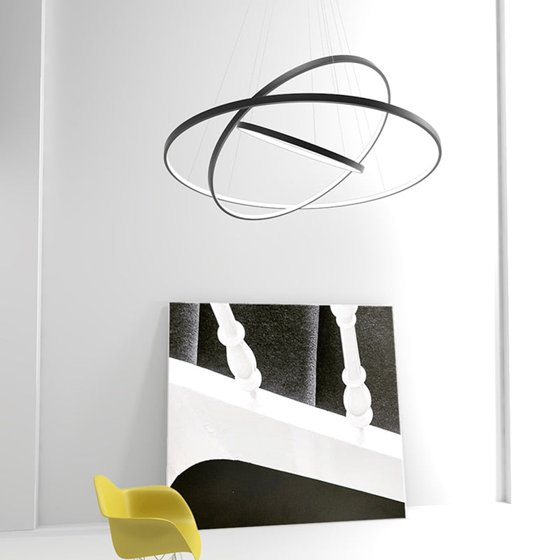 Round Sparkling Chandelier Lamp