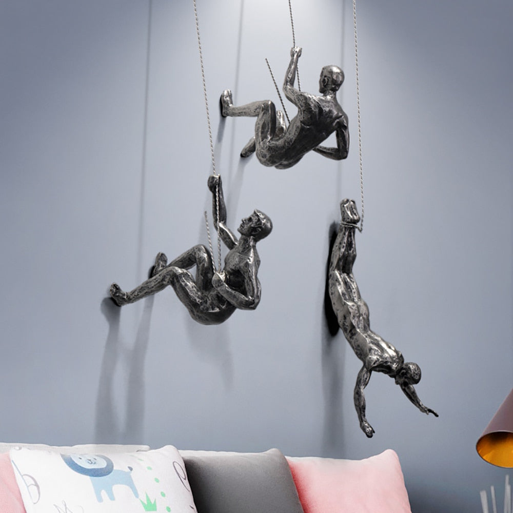 Modern Resin Wall Art Sculpture