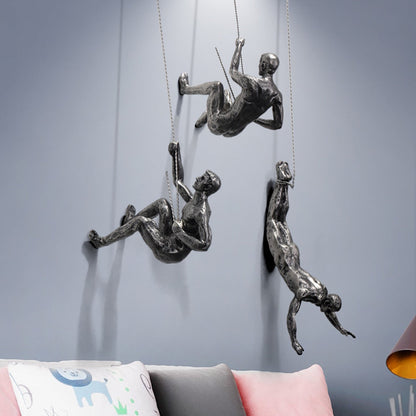 Modern Resin Wall Art Sculpture