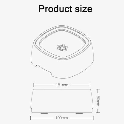 Leak Resistant Dog Water Bowl Feeder