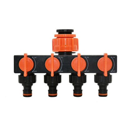 Adjustable Outdoor Garden Water Splitter Faucet
