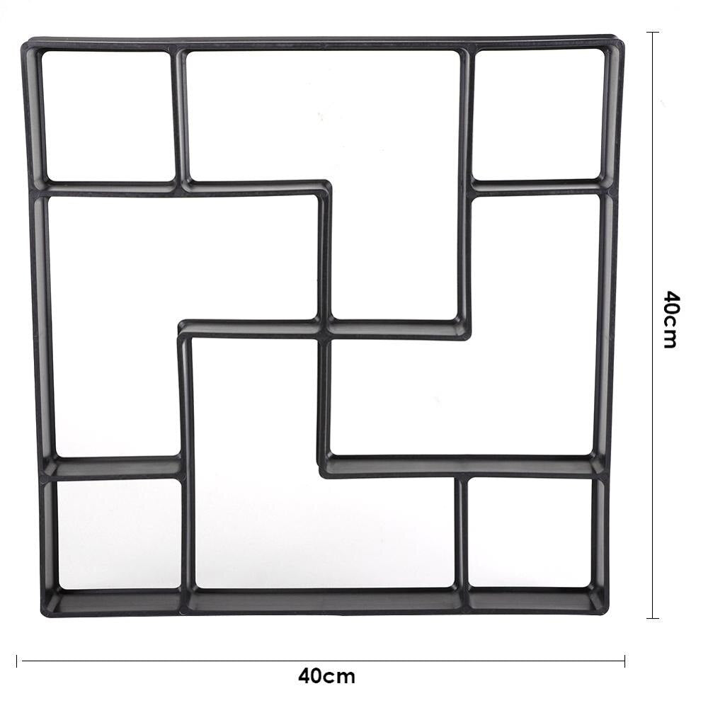 Decorative DIY Concrete Path Mold