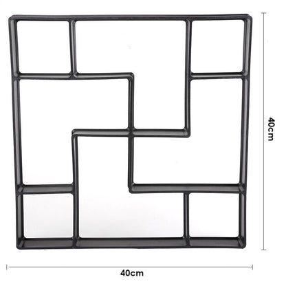 Decorative DIY Concrete Path Mold