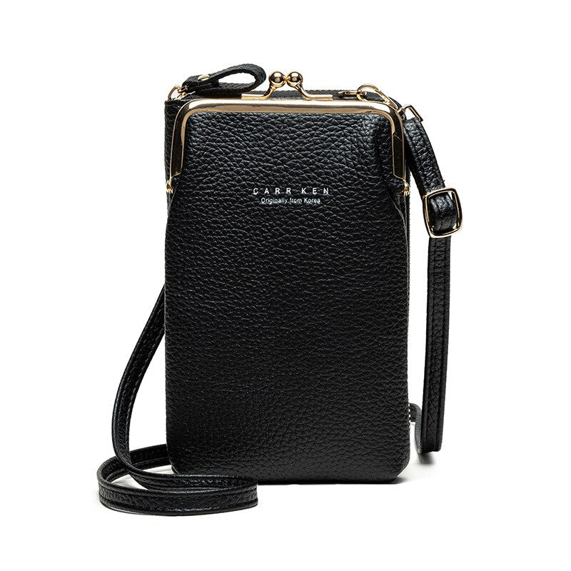 Versatile Cross Body Leather Handbag Bag