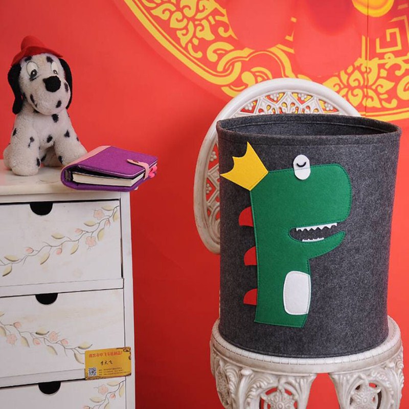 Colorful Collapsible Laundry Hamper for Children