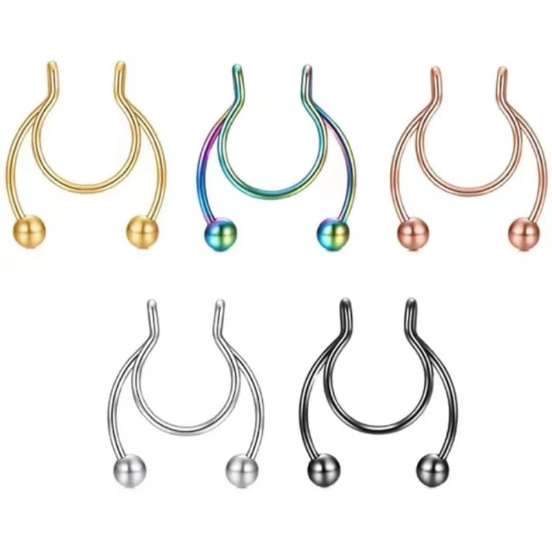 Durable Stainless Steel Nose Ring Piercing