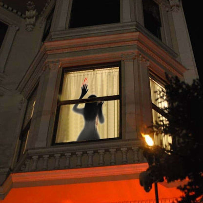 Creepy Spirit Halloween Window Sticker