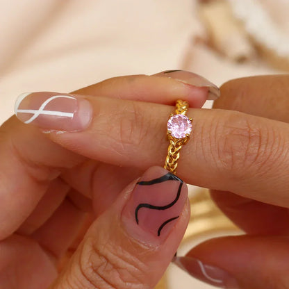 Luxury Diamond Braided Wedding Ring
