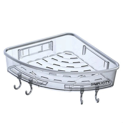 Compact Wall Mount Cosmetic Shelf Organizer
