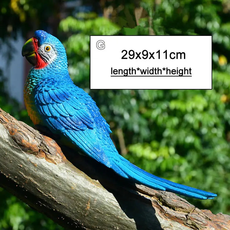 Vibrant Tree Bird Canvas Decoration