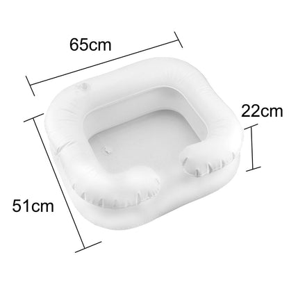 Folding Travel Hair Washing Sink with Drainage