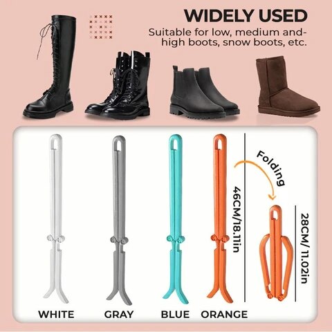 Premium Boot Shaper Holder Clip Set