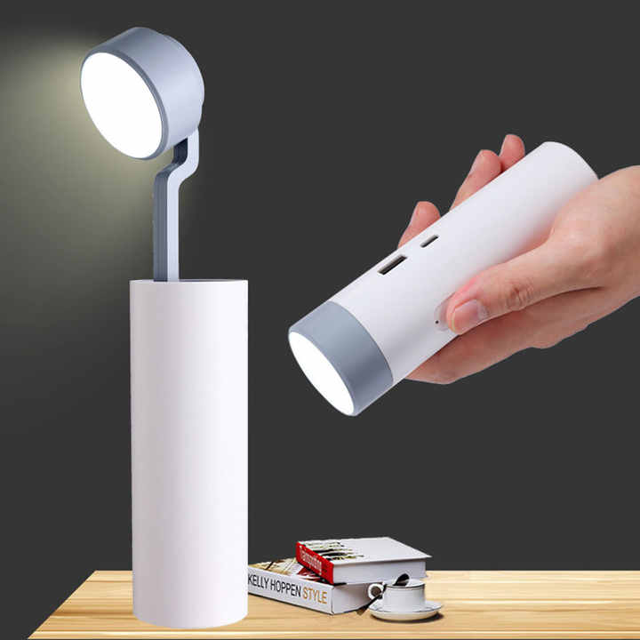 Space Saving Mobile LED Table Lamp - Luxicro
