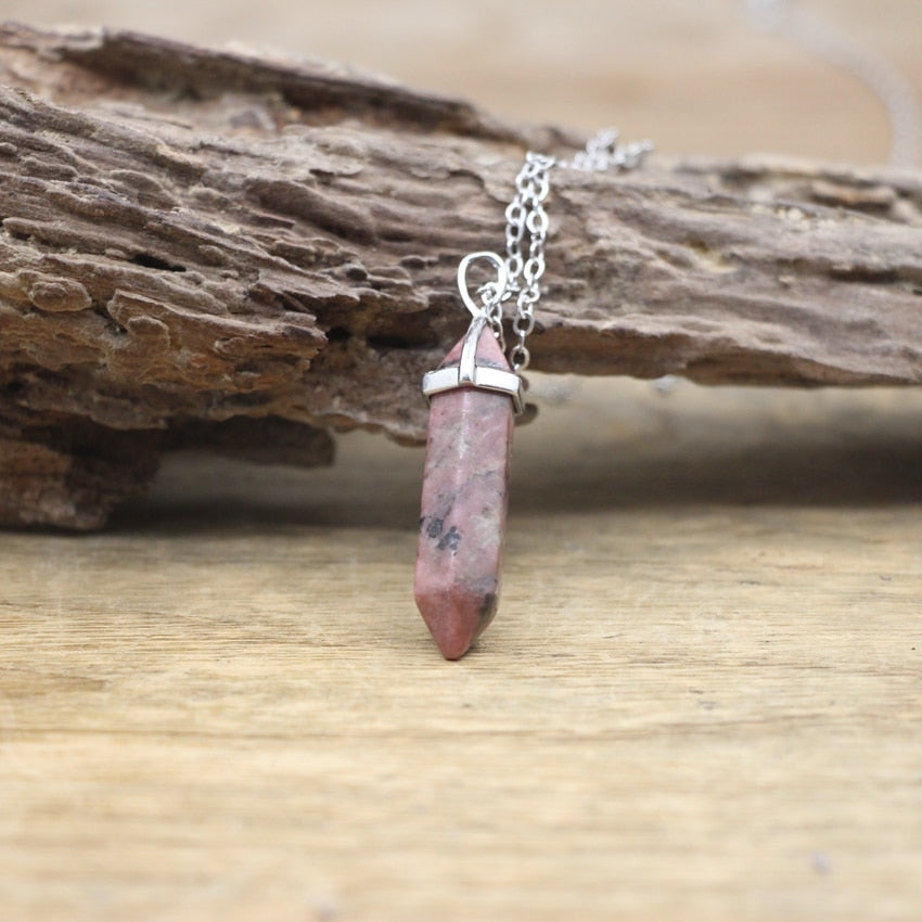 Boho Chic Crystal Healing Necklace