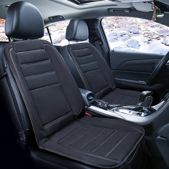 Cozy Heated Car Seat Pad with Comfort Foam