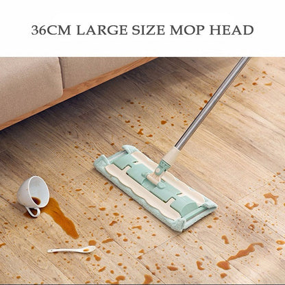 Extended Reach Flat Mop with 360 Spin Head