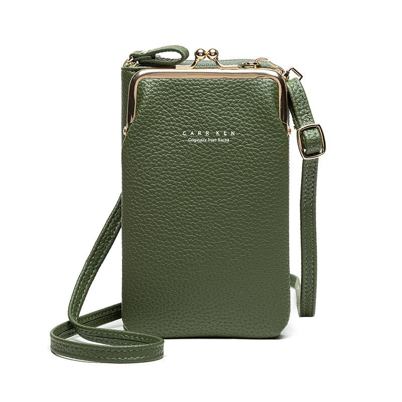 Versatile Cross Body Leather Handbag Bag