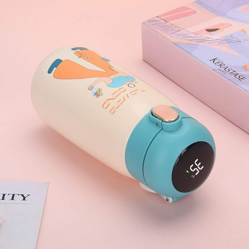 Colorful LED Temperature Water Bottle