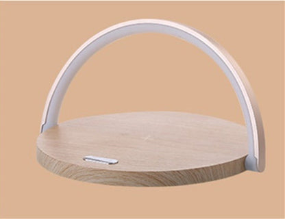 Modern 3-in-1 LED Night Lamp With Wireless Charger