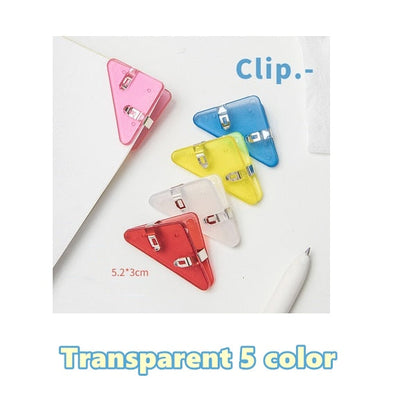 Vibrant Metal Bookmark Paper Clip
