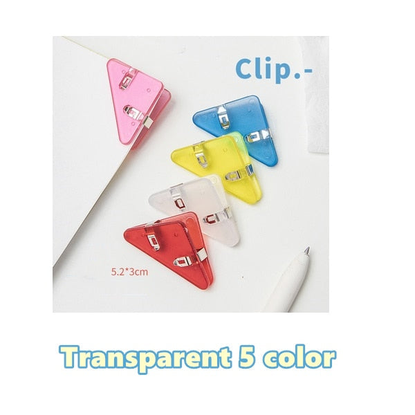 Vibrant Bookmark Paper Clip Holder