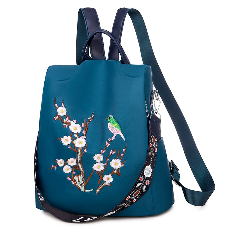 Secure Big Oxford Travel Backpack