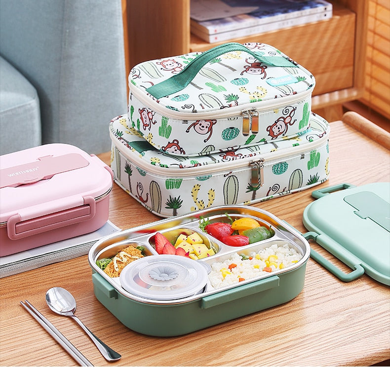 Thermal Bento Box For Kids Lunch - Luxicro