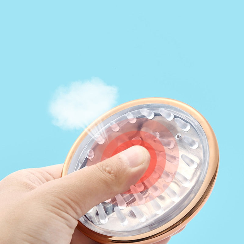 Soft Exfoliating Shower Head Massager Brush