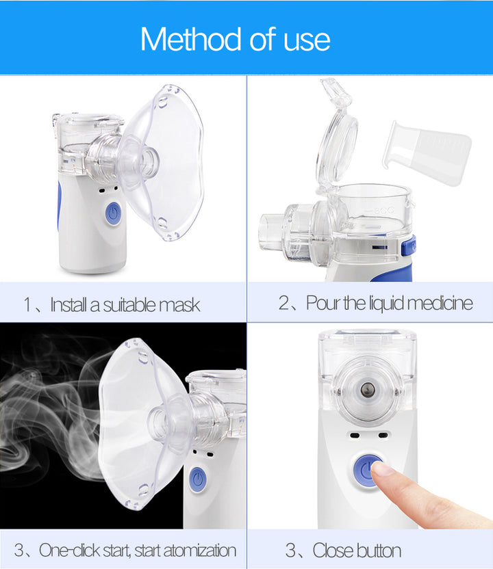 Handheld Mini Nebulizer for Children and Adults