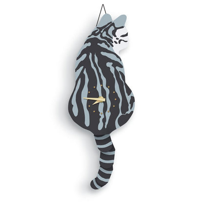 Fun Cat Shaped Wall Clock