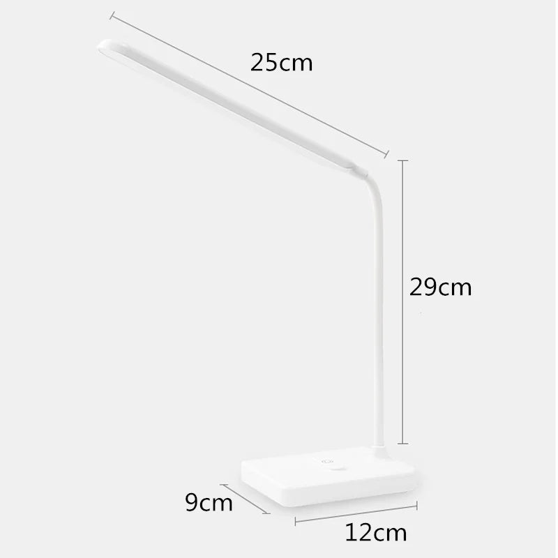 Adjustable Bright Office Lamp with USB Port