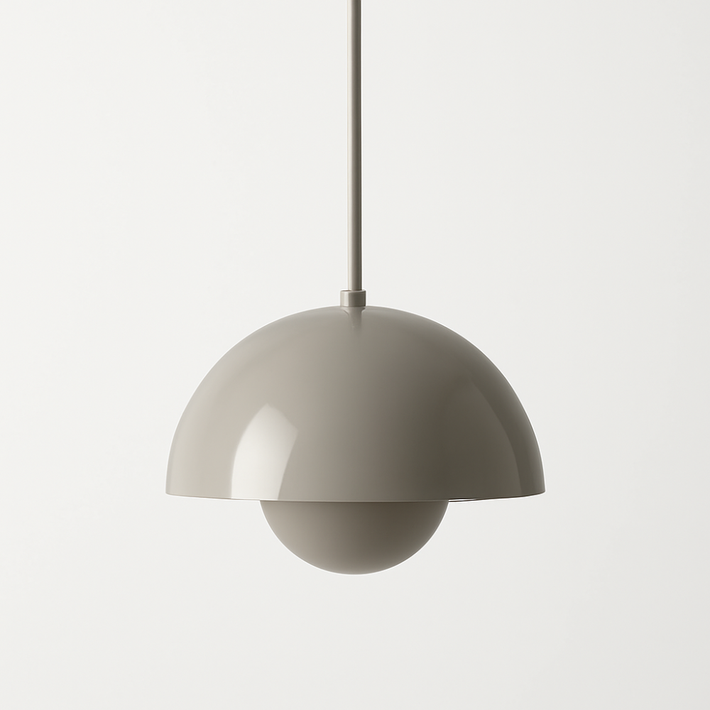 Contemporary Semi-Circle Colorful LED Hanging Light