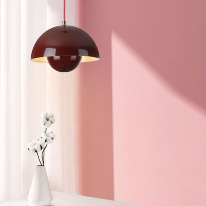Contemporary Semi-Circle Colorful LED Hanging Light