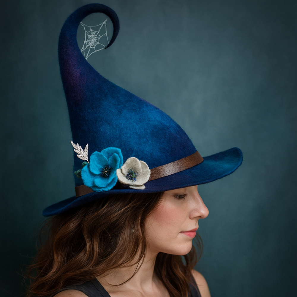 Warm Fuzzy Witch Costume Hat