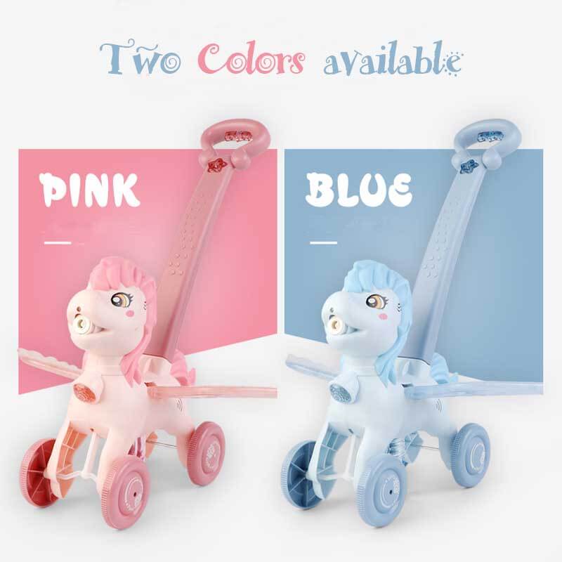 Colorful Automatic Bubble Gun Toy