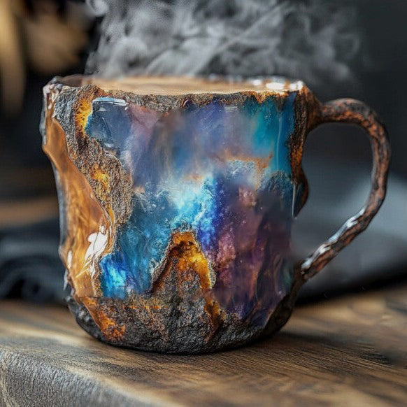 Artisan Ceramic Coffee Mug - Thermal, Microwave Friendly