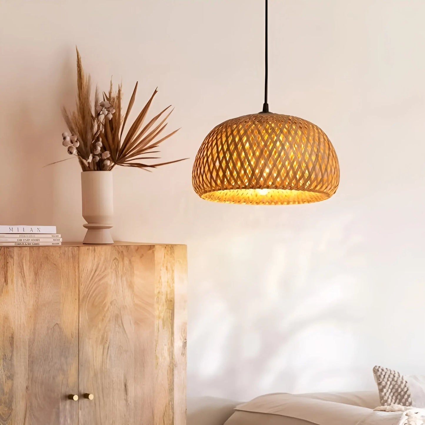 Elegant Braided Hanging Light