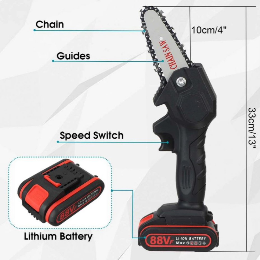 Compact Portable Electric Mini Chainsaw - Luxicro