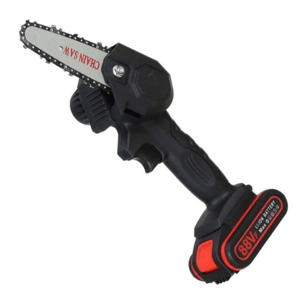 Portable Electric Chainsaw for Simple Tree Trimming