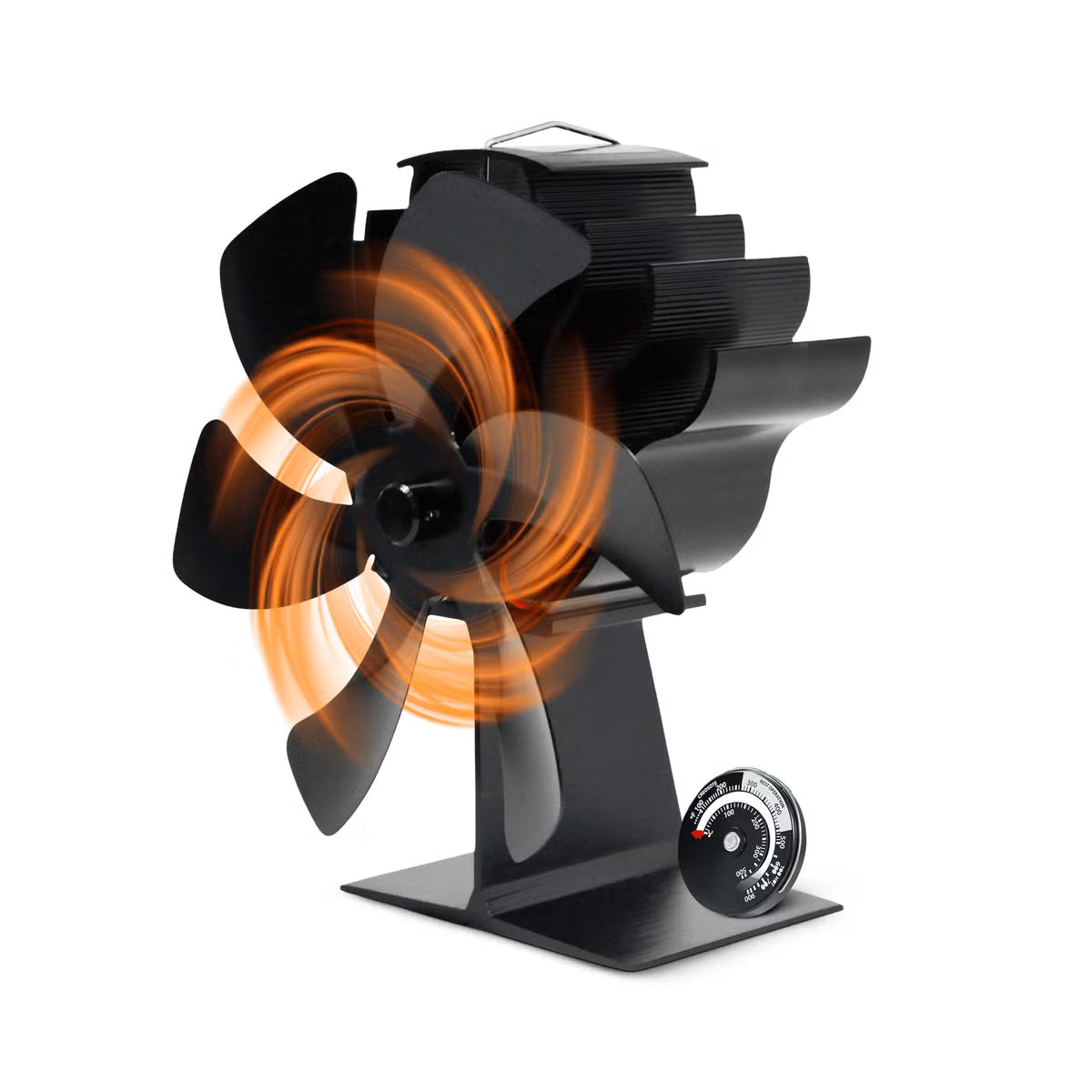 Quiet Heat Circulator Fan for Wood Burning Stoves - Luxicro