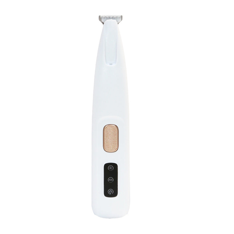 Pet Grooming Kit - Quiet Dog Clippers with LED Light - Luxicro