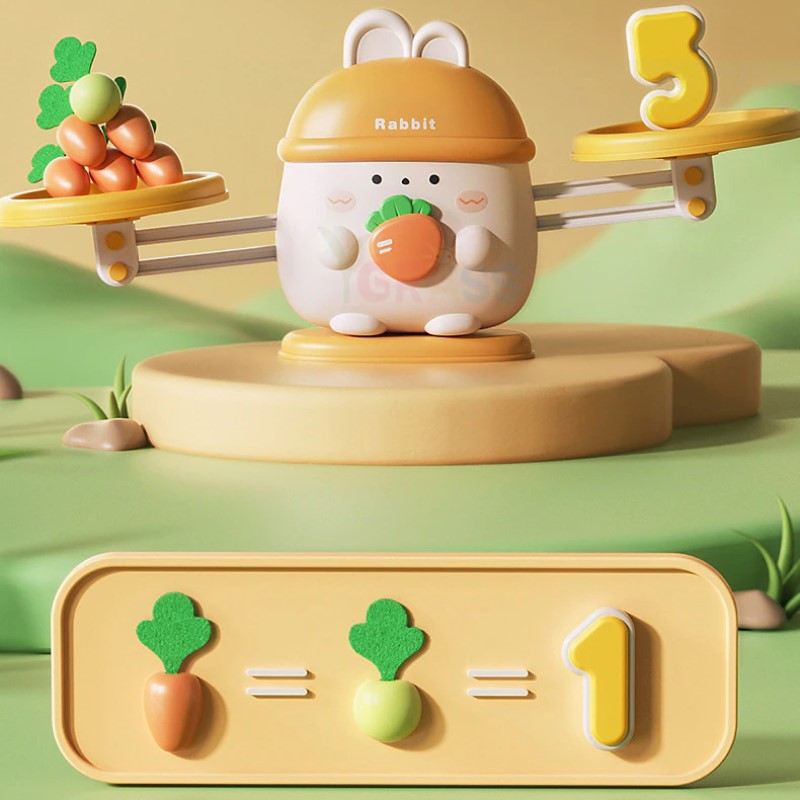 Interactive Kids Balance Math Toy