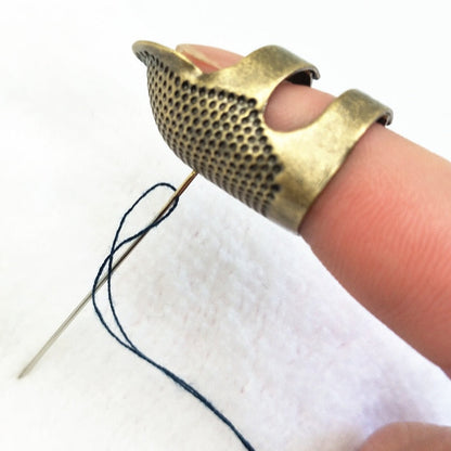Vintage Thimble Finger Guard Protector