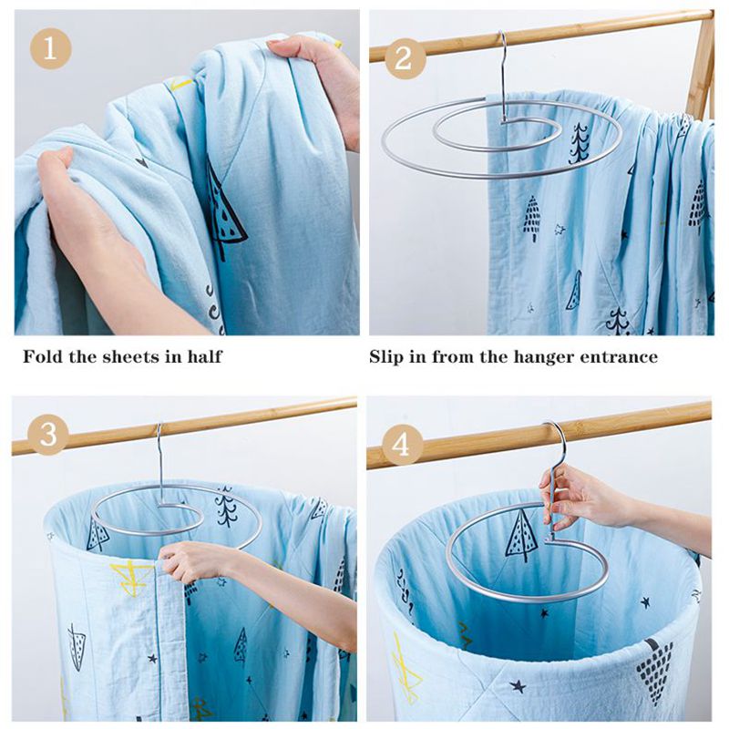 Space Saving Collapsible Laundry Drying Rack