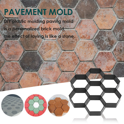 Decorative DIY Concrete Path Mold
