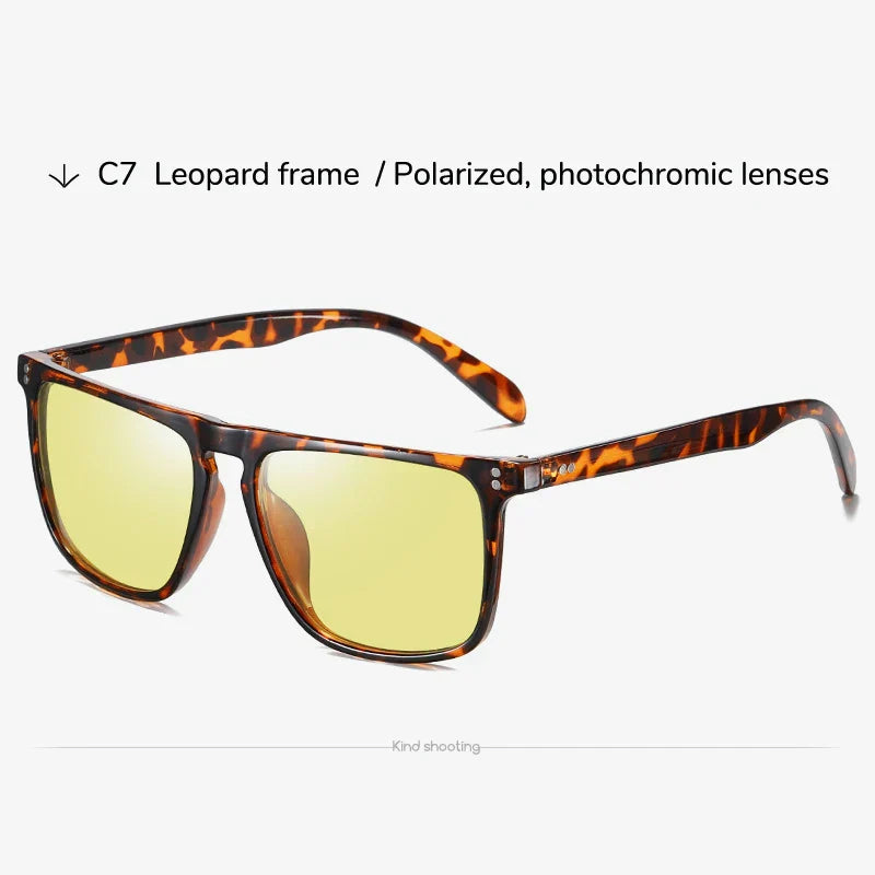 Polarized Photochromic Shades for Day and Night Driving