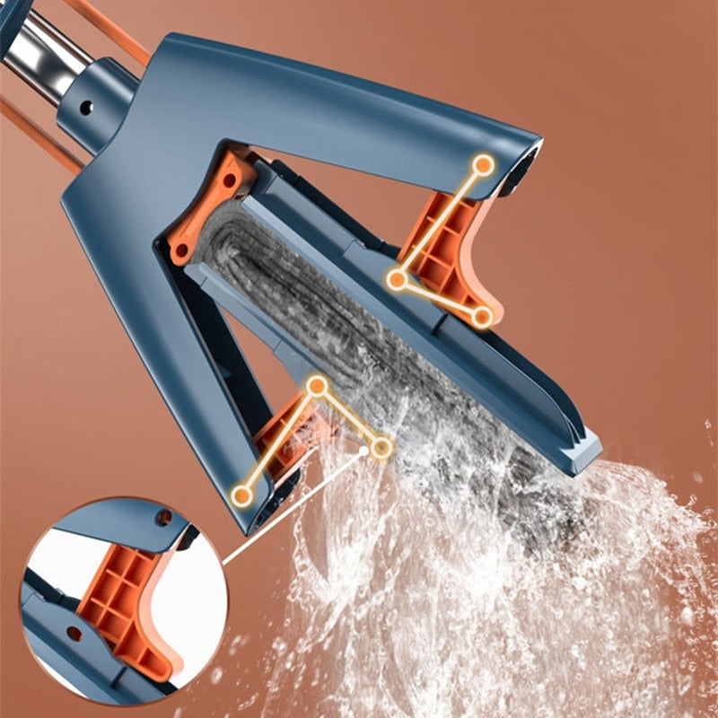 Easy Grip Folding Floor Mop