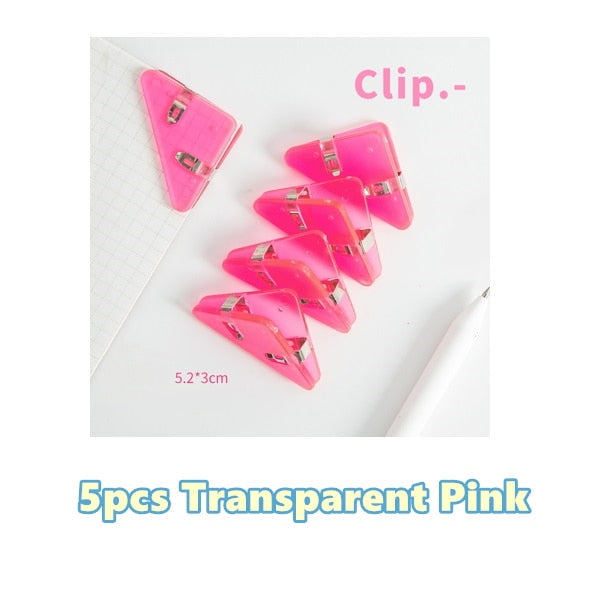 Vibrant Metal Bookmark Paper Clip