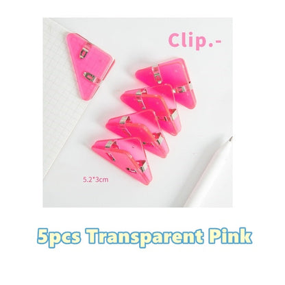 Vibrant Bookmark Paper Clip Holder