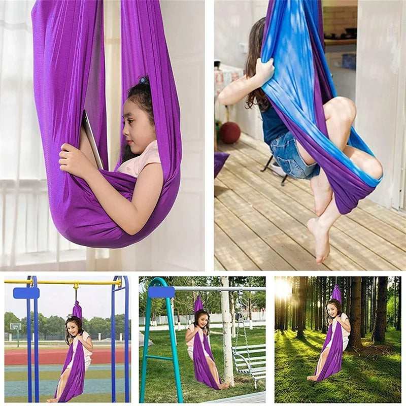 Soothing Kids Therapy Swing Hammock for Relaxation